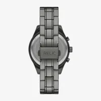Relic By Fossil Unisex Adult Multi-Function Black Bracelet Watch Zr16011