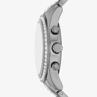 Relic By Fossil Unisex Adult Multi-Function Silver Tone Bracelet Watch Zr16012