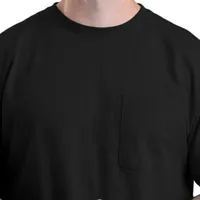 Berne Heavyweight Big Mens Crew Neck Short Sleeve Moisture Wicking Pocket T-Shirt