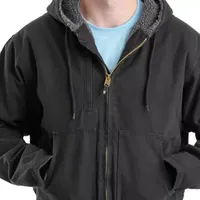 Berne Flex180 Mens Hooded Heavyweight Work Jacket