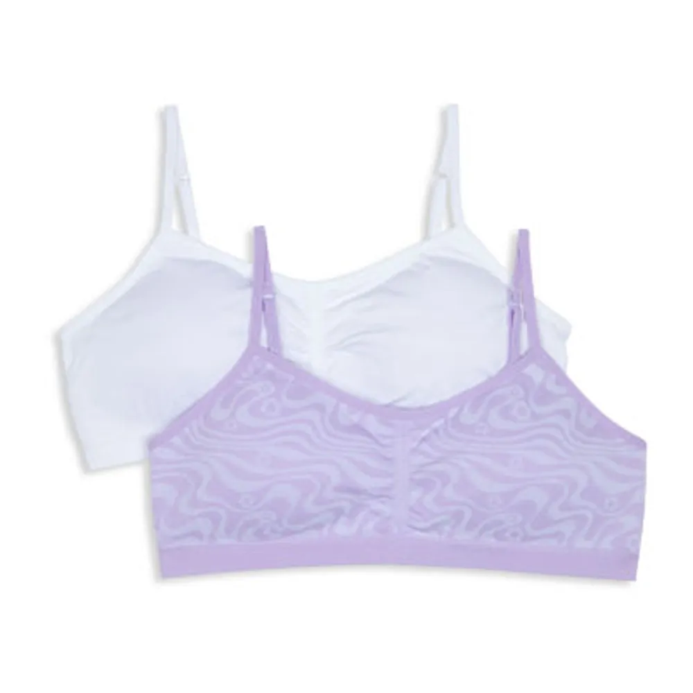 Maidenform Big Girls Bralette, Color: Purple - JCPenney