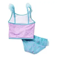 Disney Collection Little & Big Girls Ariel Princess The Little Mermaid Bikini Set