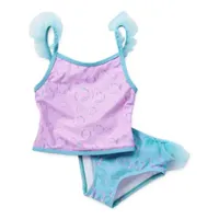 Disney Collection Little & Big Girls Ariel Princess The Little Mermaid Bikini Set