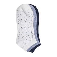 Cuddl Duds Speckled Birdseye 3-pc. Low Cut Socks Womens