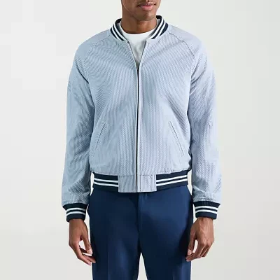 Haggar® Men's Seersucker Bomber Jacket