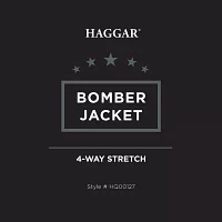 Haggar® Men's Seersucker Bomber Jacket