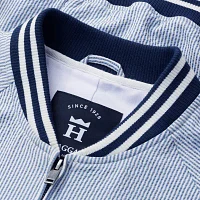 Haggar® Men's Seersucker Bomber Jacket