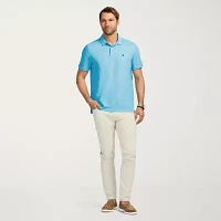 IZOD Advantage Performance Mens Regular Fit Short Sleeve Polo Shirt
