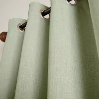 Martha Stewart Westchester Solid Grommet Top Blackout Single Curtain Panels