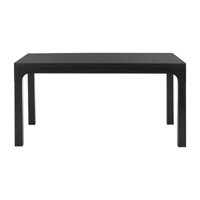 Gael Rectangular Wood-Top Dining Table