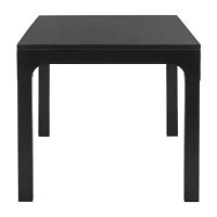 Gael Rectangular Wood-Top Dining Table