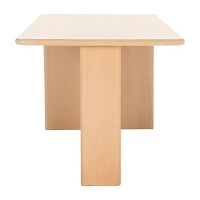 Enyo Rectangular Wood-Top Dining Table