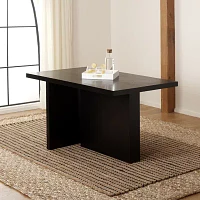Assana Rectangular Wood-Top Dining Table
