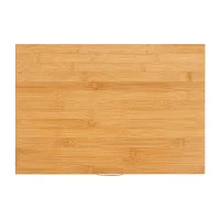 Corteau Wood-Top Kitchen Cart
