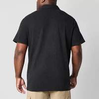 mutual weave Big and Tall Mens Regular Fit Short Sleeve Pocket Polo Shirt
