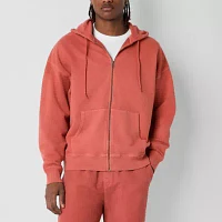 Arizona Mens French Terry Zip-Up Hoodie