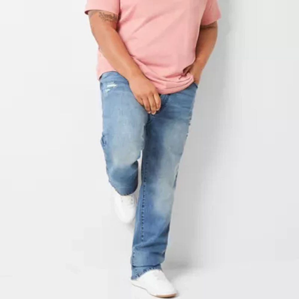 Arizona Advance Flex 360 Big and Tall Mens Straight Leg Relaxed Fit Jean