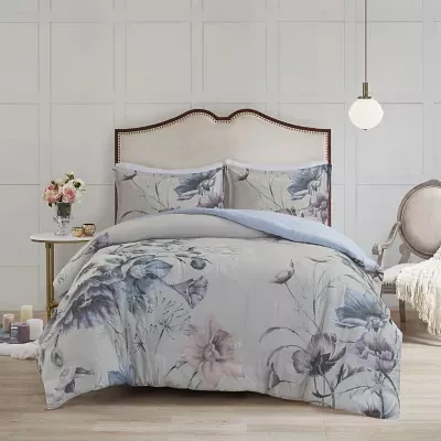 Madison Park Gisele 3-pc. Floral Duvet Cover Set