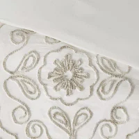 Madison Park Juliana Cotton Chenille 3-pc. Medallion Comforter Set