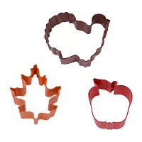 R&M International Llc Fall And Thanksgiving 6-pc. Cookie Cutter Bundle