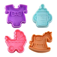 R&M International Llc Baby 10-pc. Cookie Cutter and Stamp Bundle