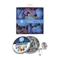 R&M International Llc Numbers 9-pc Cookie Cutters
