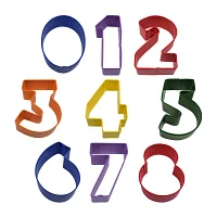 R&M International Llc Numbers 9-pc Cookie Cutters
