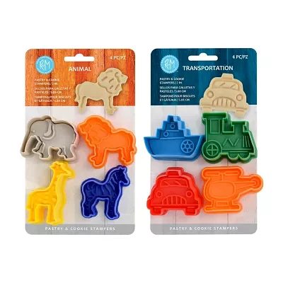 R&M International Llc Assorted 8-pc. Pastry Cookie Stamp Bundle