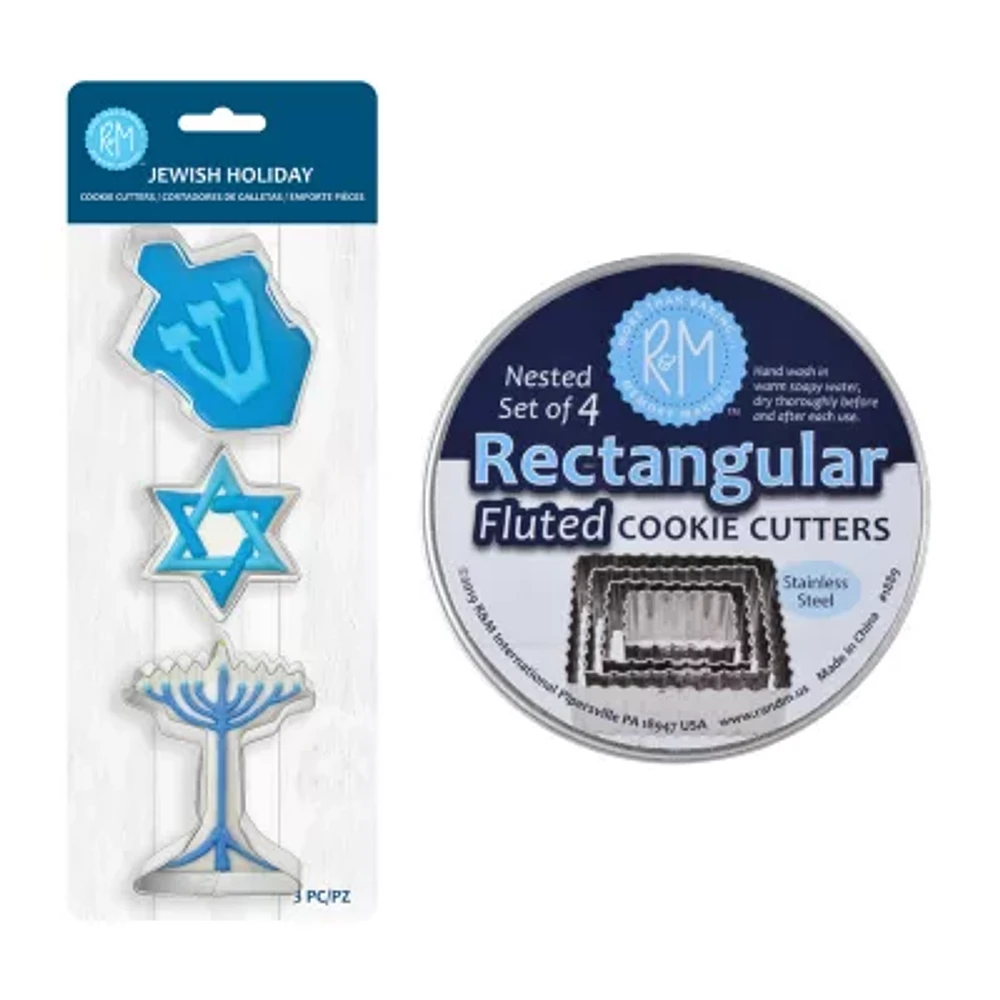 R&M International Llc Jewish Holiday 7-pc. Cookie Cutter Bundle