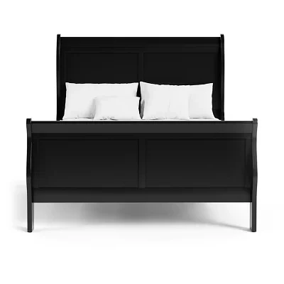 Burkhart Wood Sleigh Bed