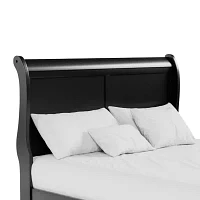 Burkhart Wood Sleigh Bed