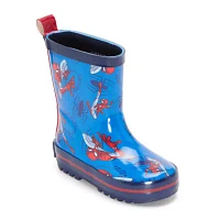 Disney Collection Little Kids Boys Spiderman Rain Boots