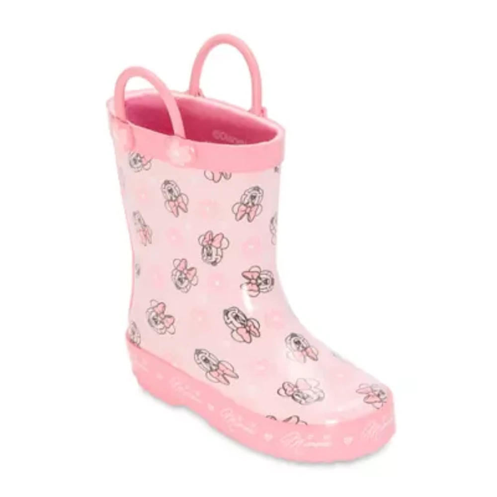 Disney Collection Little Kids Girls Minnie Mouse Rain Boots