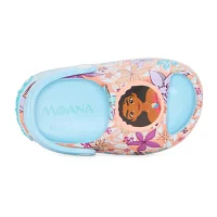Disney Collection Girls Moana Slide Sandals
