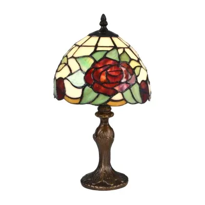 Dale Tiffany Flora Rose Desk Lamp