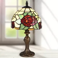 Dale Tiffany Flora Rose Desk Lamp