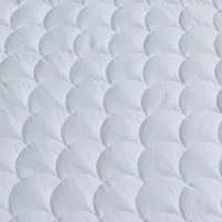 Blue Ridge Home Fashions Damask Dot 350 Thread Count Mattress Pad