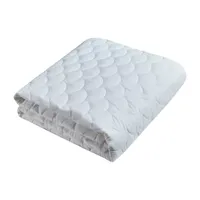 Blue Ridge Home Fashions Damask Dot 350 Thread Count Mattress Pad