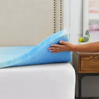 Sealy 1.5" Cool Gel Memory Foam Mattress Topper