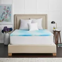 Sealy 1.5" Cool Gel Memory Foam Mattress Topper