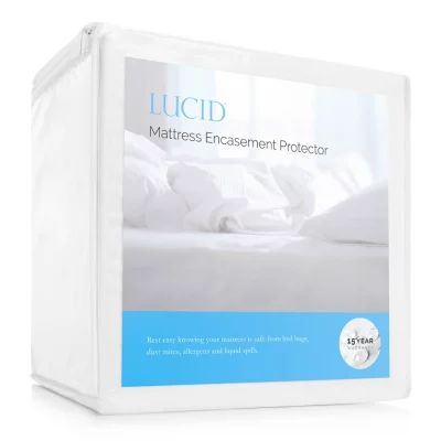 LUCID Bed Bug Proof Mattress Protector & Encasement
