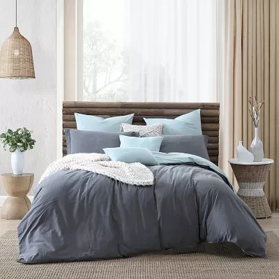 Swift Home Valatie 3-Pc. Reversible Duvet Cover Set