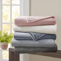 Clean Spaces Antimicrobial Treated Plush Blanket