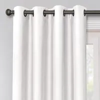 Max Blackout Mystique 100% Grommet Top Single Curtain Panel