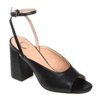 Journee Collection Womens Calypso Block Heel Pumps