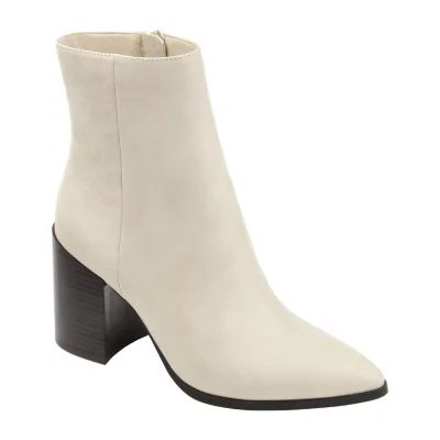 Journee Collection Womens Kathie Stacked Heel Booties