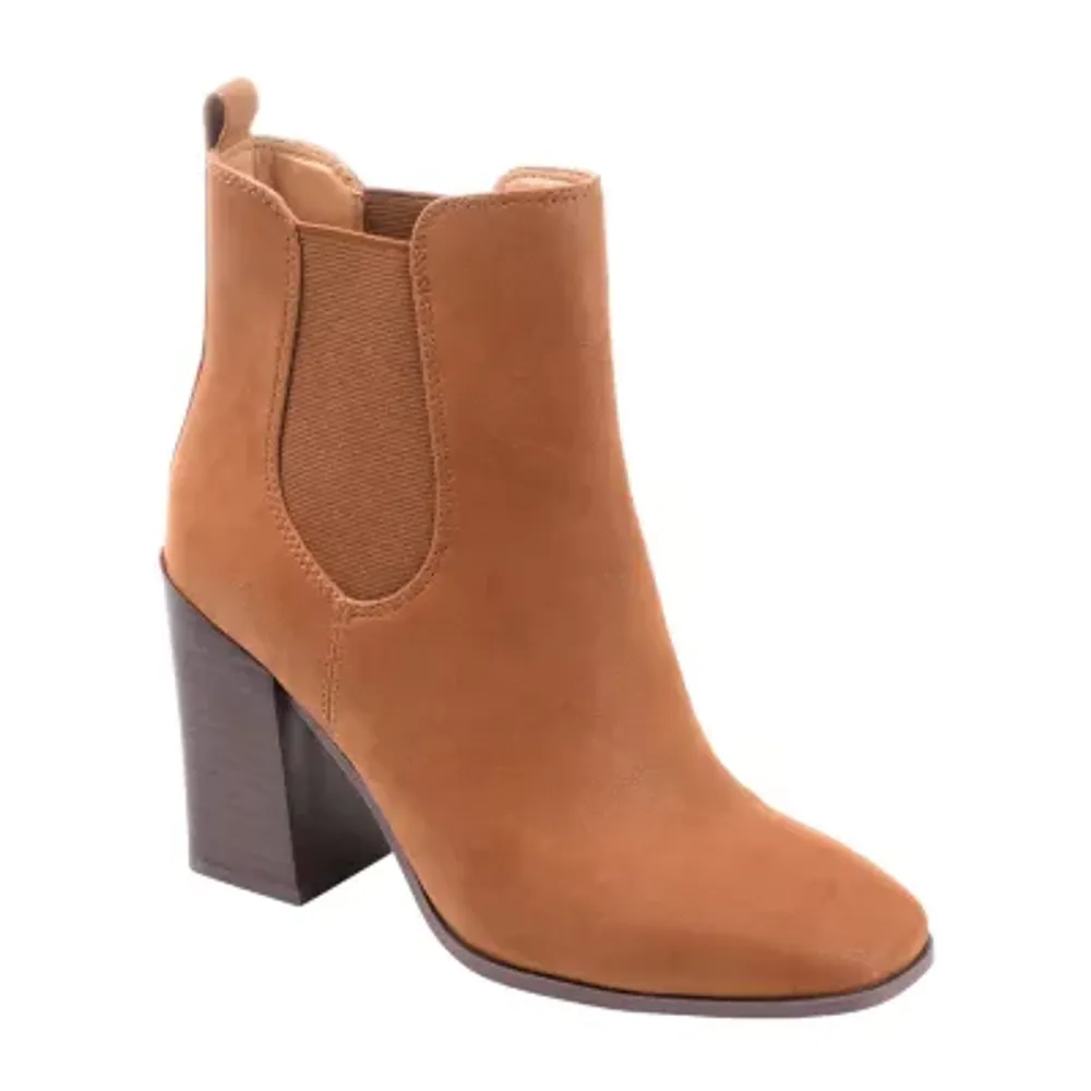 Journee Collection Womens Maxxie Stacked Heel Booties