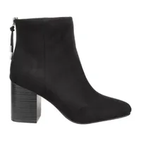 Journee Collection Womens Audrina Stacked Heel Booties