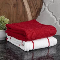 T-Fal Solid & Check Parquet 2-pc. Kitchen Towel