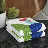 T-Fal Print Dual Rooster 2-pc. Kitchen Towel